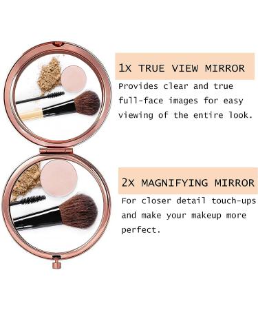 OHSunFLower2 Sister Gifts - Rose Gold Compact Mirror for Sisters - Birthday & Graduation Gift - Buy Online on GoSupps.com