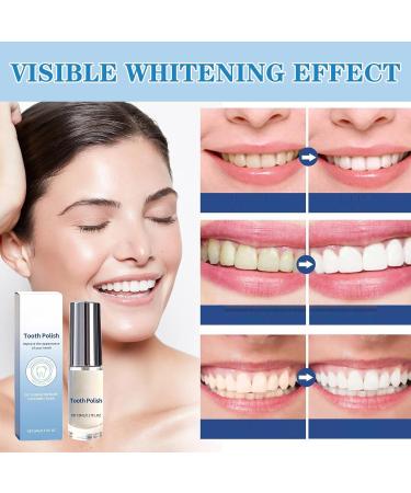Instant Whitening Tooth Paint Natural Teeth Polish Portable Gentle Teeth Whitening Kit Safe Formula & Long-Lasting Results(2 Pcs) 1 Fl Oz (Pack of 1) - Buy Online on GoSupps.com