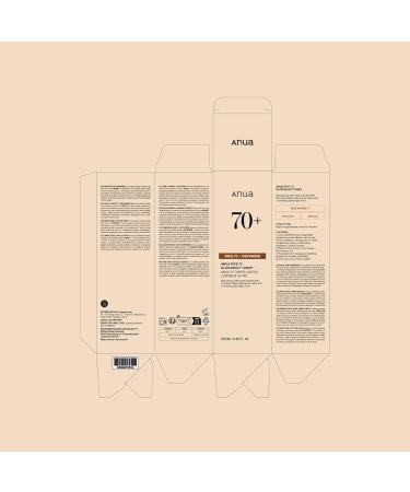 Cosmecca Korea co LTD ANUA Rice 70 Glow Milky Toner For Glass Skin Rice Water Niacinamide Ceramides 250 ml845 FlOz Beige - Buy Online on GoSupps.com