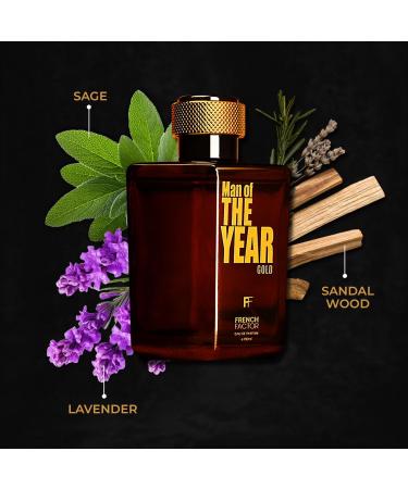 AARVVINTA CRAFT MOY Gold Perfume Long Lasting 100ml For Men Lavender Basil Geranium - Buy Online on GoSupps.com