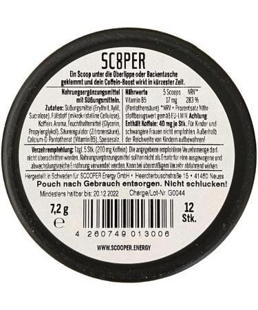  Vendigo SCOOPER Energy | Energy Revolution | Mix your own SCOOPER box | + BMB scented tree (2 x caramel 2 x lemon 2 x peach + 1 free) - Buy Online on GoSupps.com