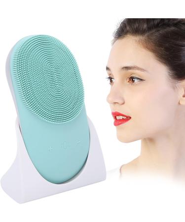 Qukaim Electric Facial Cleansing Brush Electric Face Cleansing Brush Silicone Vibration Pore Cleaner 2-in-1 Waterproof Skin Cleaning Device - Buy Online on GoSupps.com