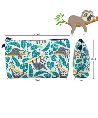 MAGEFY Cute Sloth Pencil Case - Portable Travel Makeup Bag for Students, Lightweight Pencil Pouch for School Supplies - 1 Pack 0172 - Buy Online on GoSupps.com