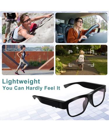 ISCREM Smart Video Camera Glasses - 1080P HD Recording for Outdoor Sports, Driving & Riding | Wearable Action Camera - Buy Online on GoSupps.com