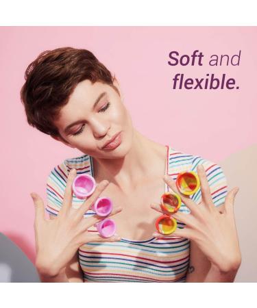Shop Lumma Flexible Medical Silicone Menstrual Cups - Reusable Leak-Proof & Comfortable | Pink Love | International Shipping - Buy Online on GoSupps.com