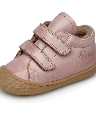 Naturino Cocoon VL Leather First-Steps Shoes - Pink (Size 3.5 UK) - Buy Online on GoSupps.com