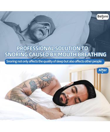 Adjustable CPAP Chin Strap for Snoring Relief | Breathable Anti-Snoring Solution for Men & Women - Buy Online on GoSupps.com