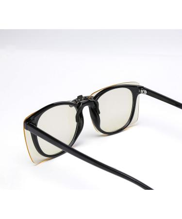Vyzia Blue Light Blocking Clip-On Lenses | Reduce Eye Strain & Improve Sleep | Fits Over Glasses | Anti-Blue Light Filter for Women & Men - Buy Online on GoSupps.com