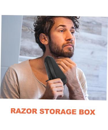 Beavorty Box Razor Storage Organizer for Men - Travel Shaving Case & Foam Storage Bag - Buy Online on GoSupps.com