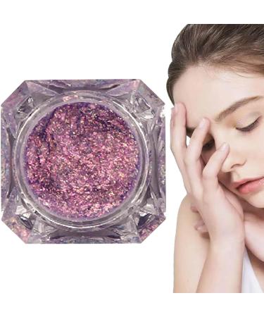 Glitter Eyeshadow Highly Pigmented Makeup Eye Shadow | Shimmer Blendable Sweat Proof Beauty Cosmetics High Pigment Powder Shakven 2 - Buy Online on GoSupps.com