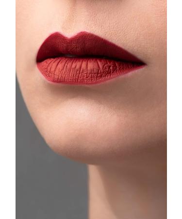 KORRES MORELLO Matte Lasting Lip Fluid - No. 59 Brick Red Pack of 12 x 3.4 ml - Buy Online on GoSupps.com