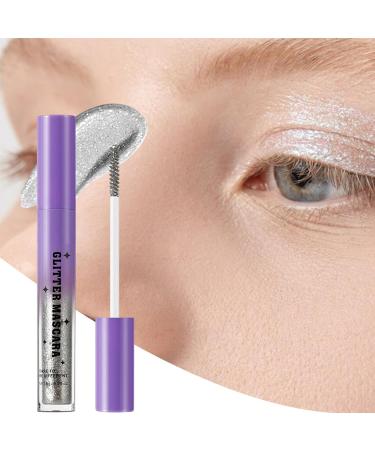Glitter Mascara - Sparkling Party Mascara - Waterproof Lengthens and Curls Lashes Makeup for Evening Wedding Stage - Buy Online on GoSupps.com