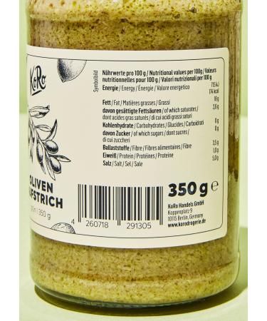 KoRo - Green Olive Spread 350g - Buy Online on GoSupps.com