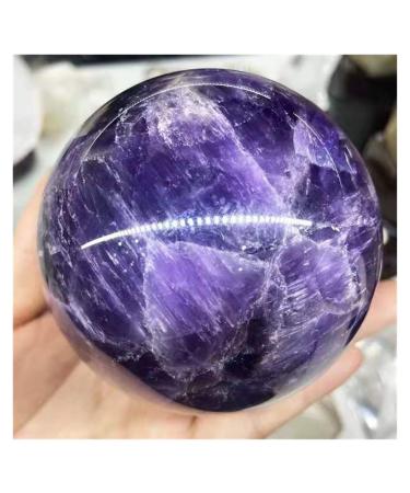 Natural Crystal Rough 1pc 65mm-70mm Natural Crystal Amethyst Spheres Quartz Ball for Decoration Stone Mineral Specimen