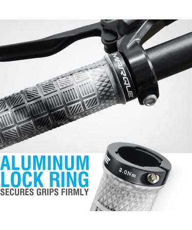MARQUE Grapple MTB Grips - Single Lock On Collar for Mountain Bike Handlebars - Anti-Slip & Comfortable Urban Camo Grips for BMX, E-bike, Scooter & Beach Cruiser - End Plugs Included - Buy Online on GoSupps.com