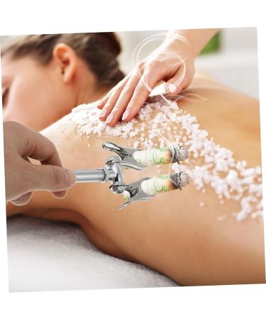 Buy Healeved Moxa Stick Burner Set | Portable Moxibustion Clips & Tools - Rustproof Steel Massage Roller (16x6.5cm) | International Shipping Available - Buy Online on GoSupps.com