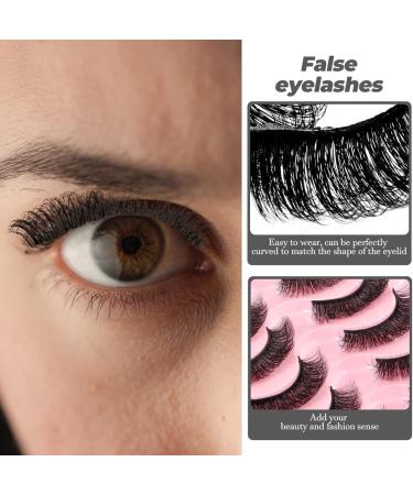 Healvian Fake Window Sticker False Eyelashes Natural Lashes 10 Pairs Fake Eyelash Artificial Lashes Makeup Fake Lashes Fluffy Eyelashes Extensions Fisherman Ornament - Buy Online on GoSupps.com