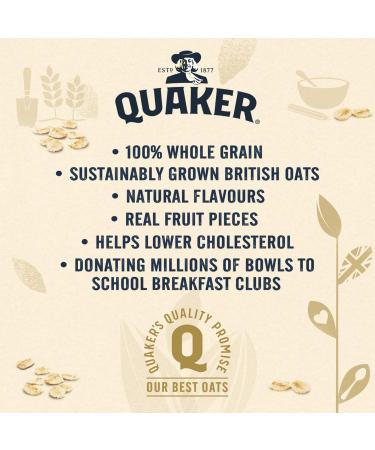 Quaker Oats So Simple Banana 10 x 348 g - Buy Online on GoSupps.com