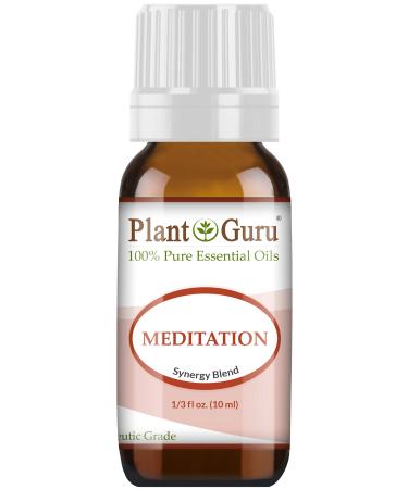 Meditation Essential Oil Blend 100% Pure Undiluted Therapeutic Grade Great for Centering Aromatherapy Yoga and Concentration.