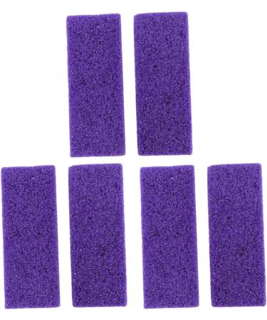 FRCOLOR 12pi ces Pierre Pour Outils De P dicure Pierre Volcanique Exfoliant Pour Peaux Mortes Et Callosit s Facile Transporter Couleur Violette 1 unit (Lot de 1) Comme Illustr X2pcs - Buy Online on GoSupps.com