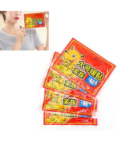 Quaim Abdominal Heating Patches - 10 Durable Adhesive Body Warmers for Knees Waist & Stomach - Safe Disposable Air-Activated Heat Relief - Buy Online on GoSupps.com