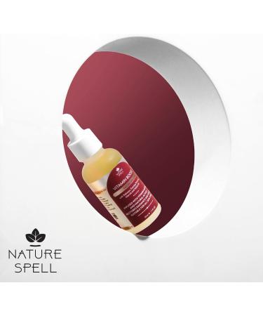 Nature Spell Vitamin Boost Face Oil 30ml Infused with Marula Oil and Evening Primrose Restores Radiance & Vitality to Dull Skin Skincare Facial Oil - Suitable for All Skin Types - Buy Online on GoSupps.com