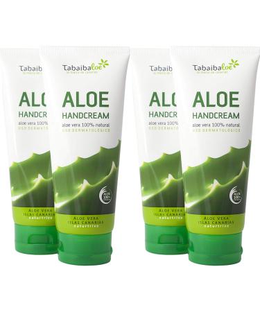 Tabaiba Loe Aloe Vera Hand Cream 100 ml (Pack of 4)