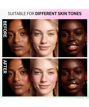 Color Changing Blush Blendable Formula Green Sheer Liquid Blush Face 6.5ml - Buy Online on GoSupps.com