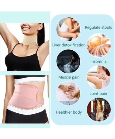 YCZYSM Castor Oil Packs New Upgrade Wrap Abdomen and Neck Reusable Organic Castor Kit for Liver Aid Sleep Aid Liver and Abdominal Muscles to Improve Circulatory Digestion - Buy Online on GoSupps.com