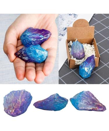 Crystal Rough Home Decoration Natural Raw Fluorite Quartz Geode Crystal Cluster Specimen Decor 1pcs s - Buy Online on GoSupps.com