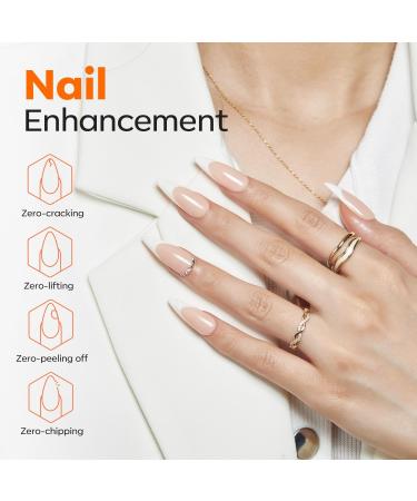 Modelones Hema-Free Gel Base Coat Strong Clear Base Coat Gel Nail Polish Gentle Formula Prevents Chipping Stain Long Lasting for Gel Polish Nails Protect Soak Off Home Salon Manicure U V/LED Needed - Buy Online on GoSupps.com