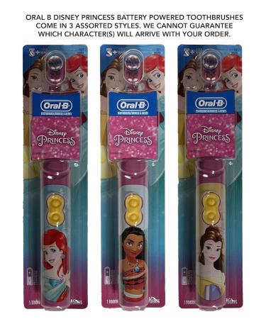 Oral-B Disney Princess Power Toothbrush Soft - 2 Pack - Buy Online on GoSupps.com