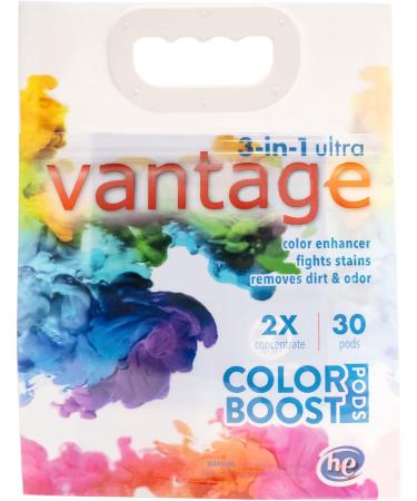 Vantage COMBO 2x Detergent Color Booster Pods - Scented Ocean Breeze | FREE 2-Day Shipping - Shop Internationally - Buy Online on GoSupps.com