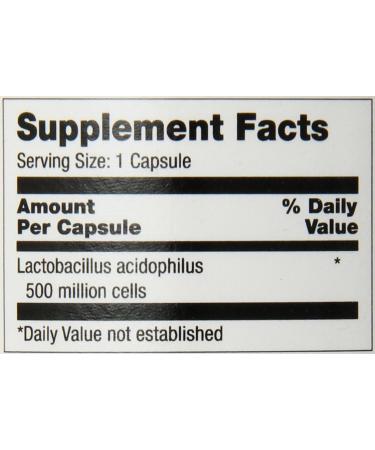 Optimum Acidophilus Lactobacilli Capsules 250 Count - Buy Online on GoSupps.com