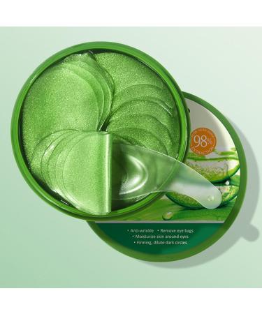 30 Pairs Aloe Vera Eye Treatment Masks - Anti-Aging Gel Pads for Dark Circles & Puffiness Relief | Moisturizing Eye Patches - Buy Online on GoSupps.com