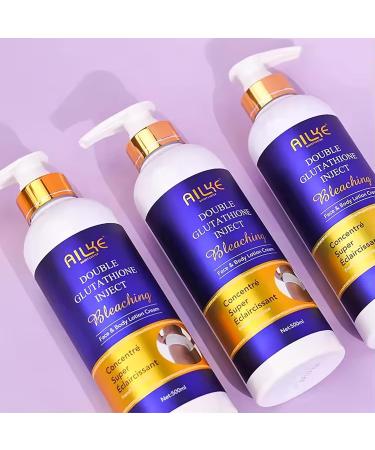 AILKE Whitening & Lightening Body Lotion With Glutathione Collagen Deeply Moisturizing Smooth Non- Greasy Cream Suitable For Black Skin Dark Skin and Brown Skin - Buy Online on GoSupps.com