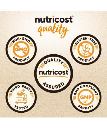 Nutricost Organic Pea Protein Powder (1 LB) Unflavored - Certified USDA Organic Protein from Plants Vegetarian Friendly Gluten Free Non-GMO - Buy Online on GoSupps.com