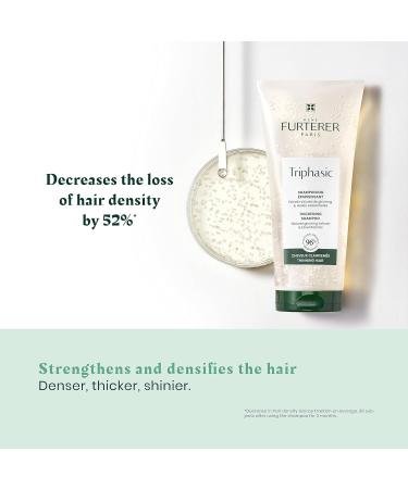 Ren Furterer - TRIPHASIC Shampoo - Pro-Density Complement - Thinning Hair Men & Women Silicone-free - 200ml - Buy Online on GoSupps.com