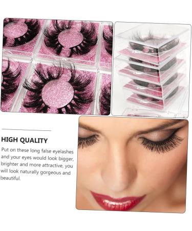 Ipetboom 1pair Fake Eyelashes Fake Lashes Dress Costumes Eyelashes Carnival Party Eyelash Eyelashes Extension Tool Natural False Eyelashes No Crease Hairpin Black Women 3d Slender - Buy Online on GoSupps.com