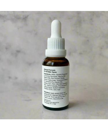 Skin Nutrition Botanicals Vitamin C Face Serum - 1 Fl Oz | Anti-Aging & Brightening | Shop Internationally - Buy Online on GoSupps.com