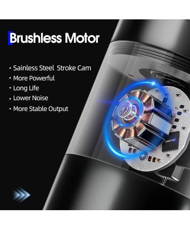 Ambition Torped Rotary Tattoo Machine Short Pen with Brushless Motor - Professional Gold Tattoo Gun for Artists | RCA Cord Compatible - Buy Online on GoSupps.com