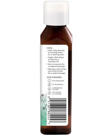 AURA CACIA Clearing Eucalyptus Aromatherapy Body Oil - 4 fl. oz (118 ml) - International Shipping Available - Buy Online on GoSupps.com