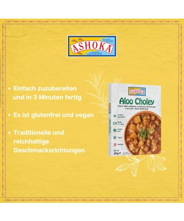 Buy ASHOKA Instant Aloo Choley - 280g | Authentic Indian Flavor Delivered Worldwide - Buy Online on GoSupps.com