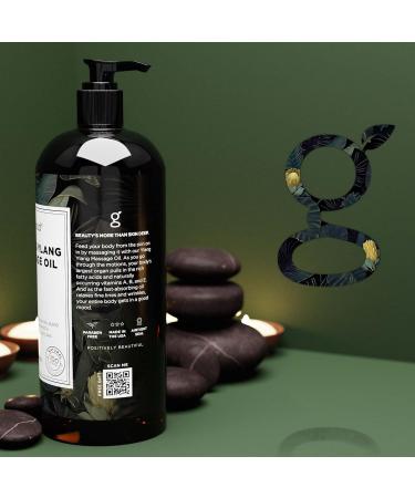 GoodMood Ylang Ylang Massage Oil - Aromatherapy & Sensual Delights for Couples - Perfect for Massage Therapy - Shop Internationally - Buy Online on GoSupps.com