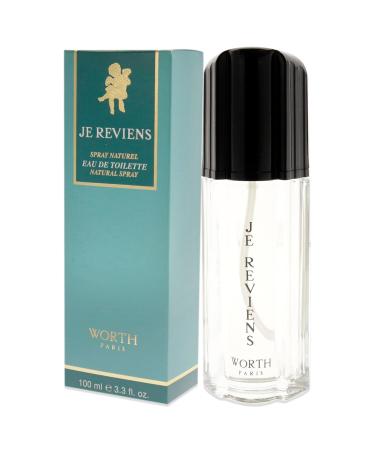 Worth Je Reviens For Women. Eau De Toilette Spray 3.3 Ounces - Buy Online on GoSupps.com