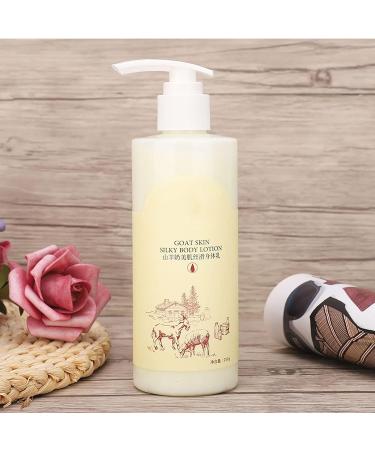 Natural Goat Milk Body Lotion | Strong Hydration & Skin Lightening | 250ml Moisturizing Cream for Dry Skin & Chicken Skin Care - Buy Online on GoSupps.com