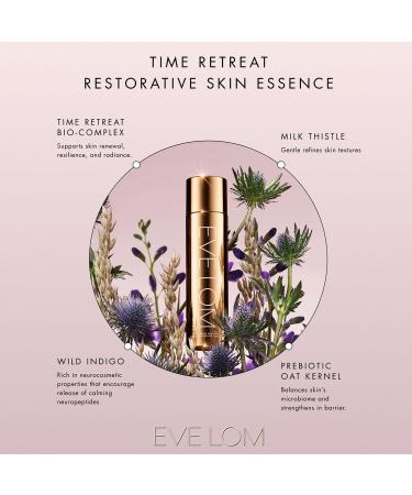 EVE LOM Time Retreat Restorative Skin Essence 150ml | Hydrating & Plumping Anti-Aging Face Essence - Buy Online on GoSupps.com