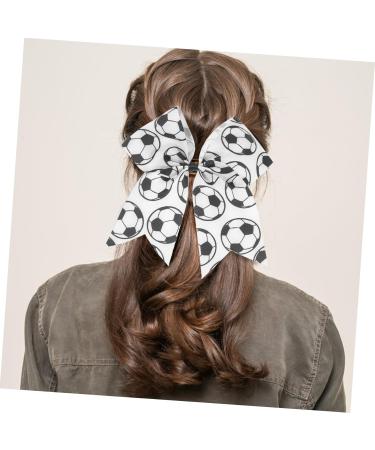 Beatifufu Soccer Hair Accessories for Girls Soccer Bow Hair Tie Bows for Hair Cute Hair Ties Hair Ribbon Kids Hair Accessories for Girls Bow for Hair Swallowtail Child Bow Tie Thread Webbing - Buy Online on GoSupps.com