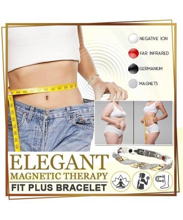Buy Pipihome Magnetic Hard Tape & Elegant Magnetic Therapy Bracelets - Anti-Fatigue Slimming for Men & Women | Improve Blood Circulation & Lose Weight - Buy Online on GoSupps.com