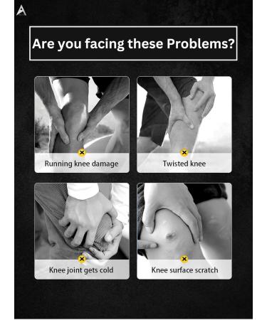 Buy Knee Brace for Men & Women | Workout Knee Sleeve for Pain Relief - Available in Black-Blue & Black-Green (Large & Small - Buy Online on GoSupps.com